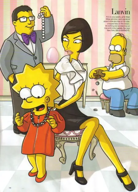 Simpsons Fashion Show