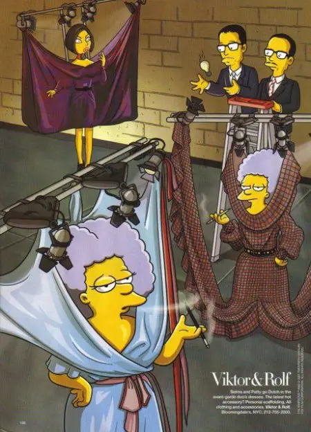 Simpsons Fashion Show