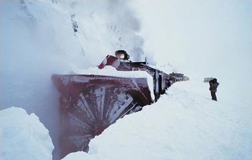 Train Snow Blower