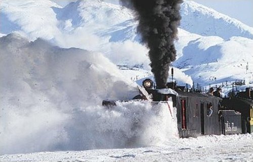 Train Snow Blower