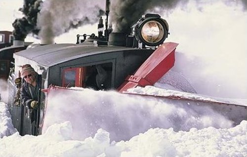 Train Snow Blower