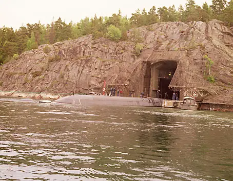 Underground Swedish Naval Base