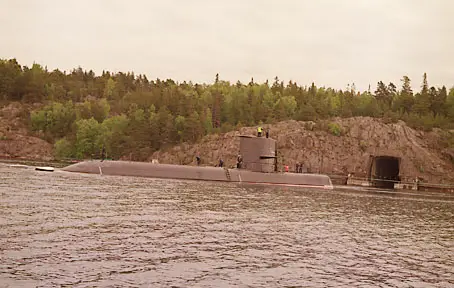 Underground Swedish Naval Base