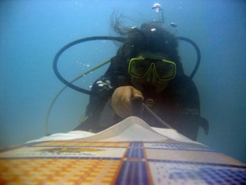 Underwater Ironing