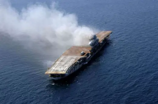 USS Oriskany Sinking