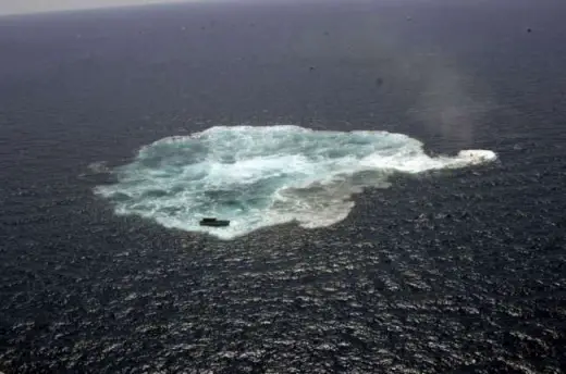 USS Oriskany Sinking