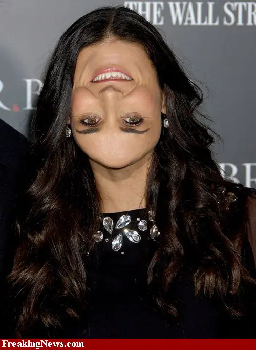 Celebs Upside Down