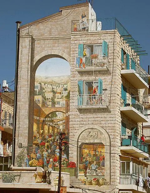 Building Side Paintings