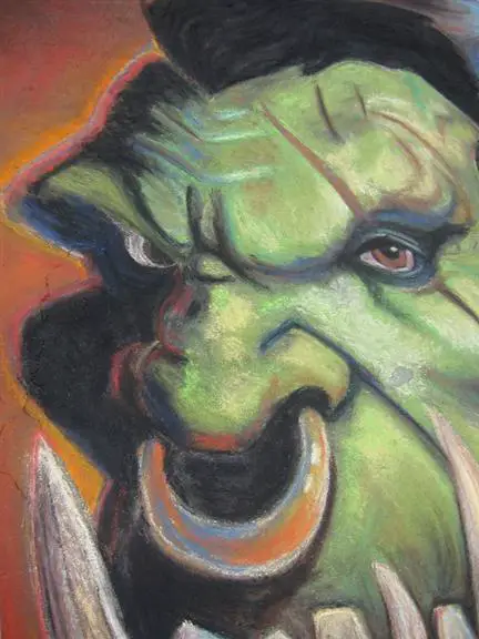 Warcraft Chalk Art