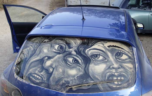 Windshield Art