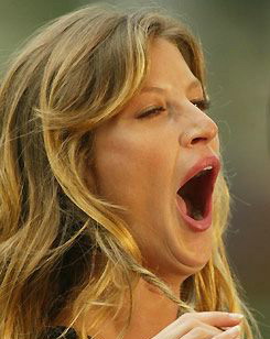 Yawning Celebrities